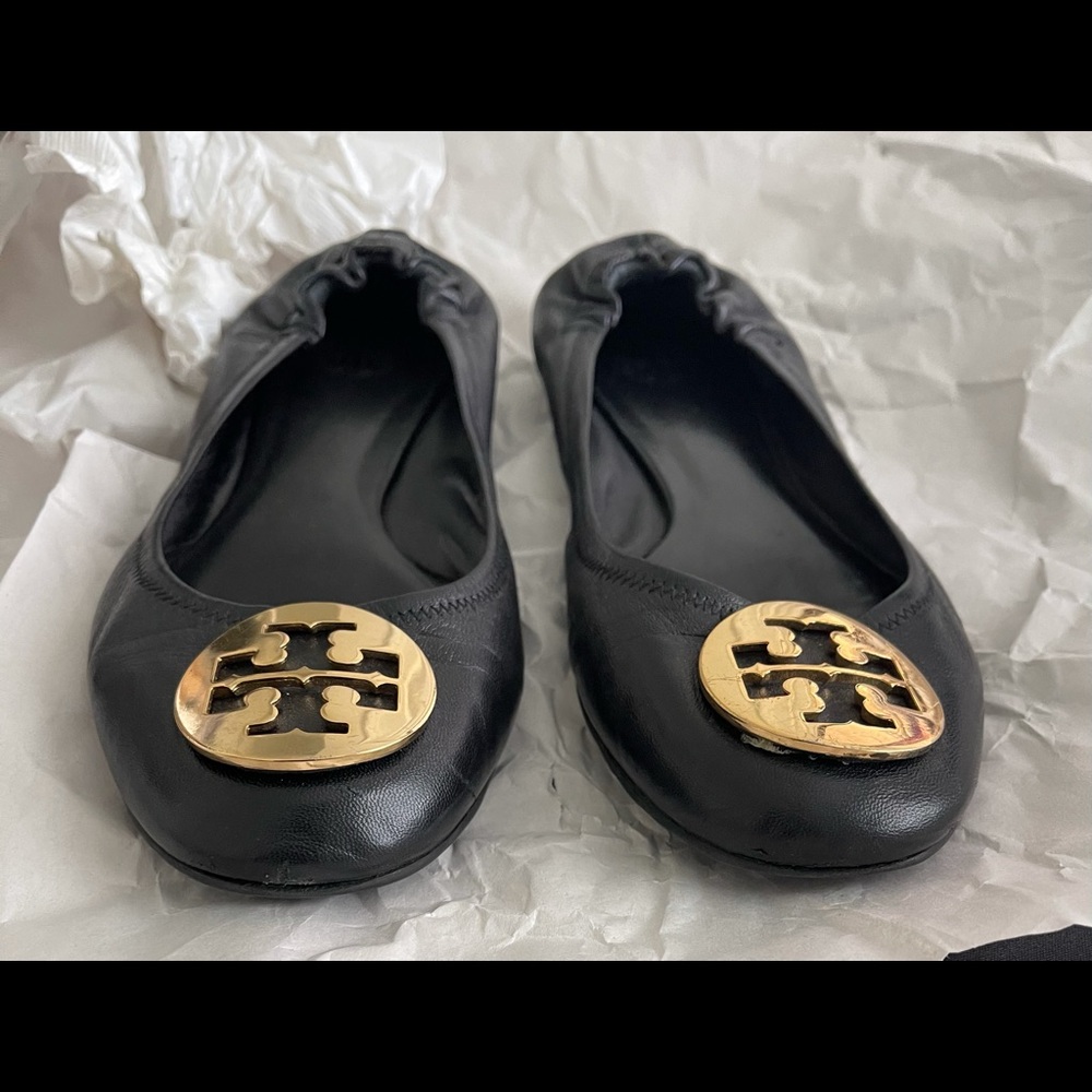 Tory Burch Reva black ballet flats